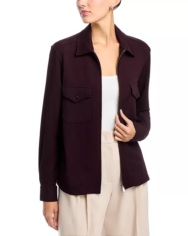 Рубашка на молнии спереди Majestic Filatures, фиолетовый
Рубашка на молнии спереди Majestic Filatures, фиолетовый