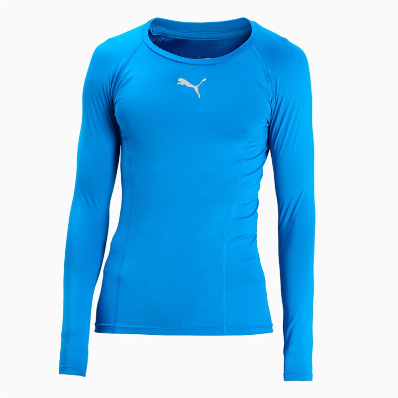 Shirt liga baselayer tee ls Puma, цвет electric blue lemonade
Shirt liga baselayer tee ls Puma, цвет electric blue lemonade