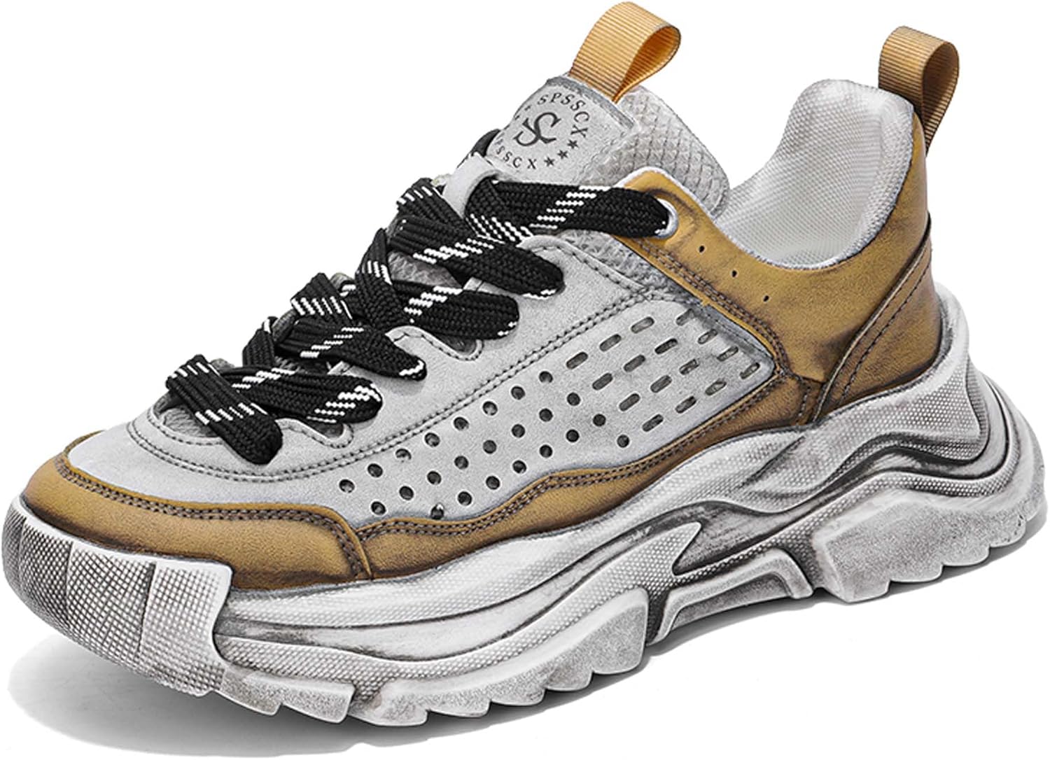 Мужские модные кроссовки на шнуровке- дышащие, удобные для ходьбы- высокие с толстой подошвой, спортивно-повседневные- уличные, нескользящие, для фитнеса и бега Dzbajrqm, хаки
Мужские модные кроссовки на шнуровке- дышащие, удобные для ходьбы- высокие с толстой подошвой, спортивно-повседневные- уличные, нескользящие, для фитнеса и бега Dzbajrqm, хаки