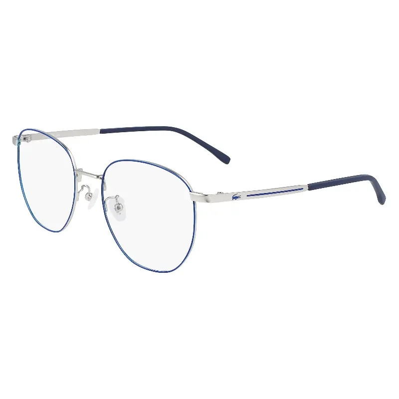 LACOSTE Металлическая круглая оправа для очков унисекс, 038 
LACOSTE Металлическая круглая оправа для очков унисекс, 038