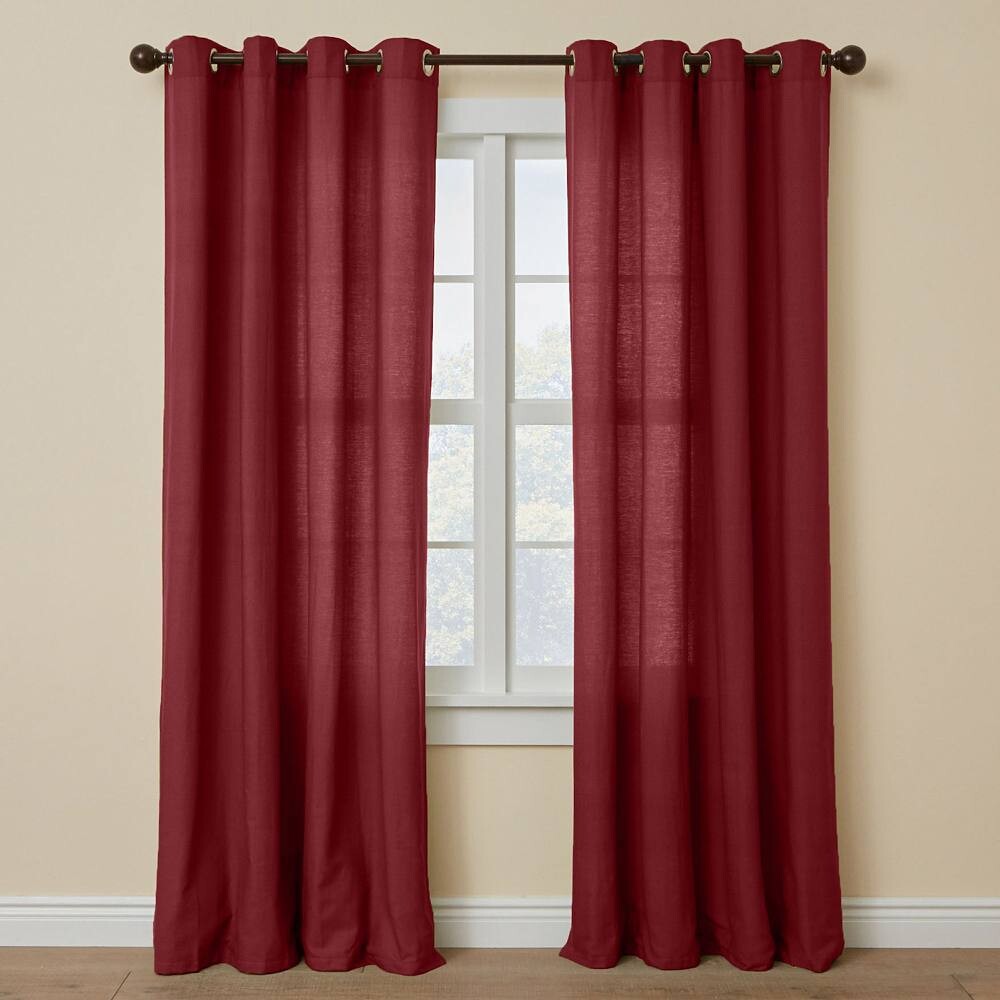 Панель с втулками Brylanehome из полихлопкового холста BrylaneHome, цвет Burgundy
Панель с втулками Brylanehome из полихлопкового холста BrylaneHome, цвет Burgundy