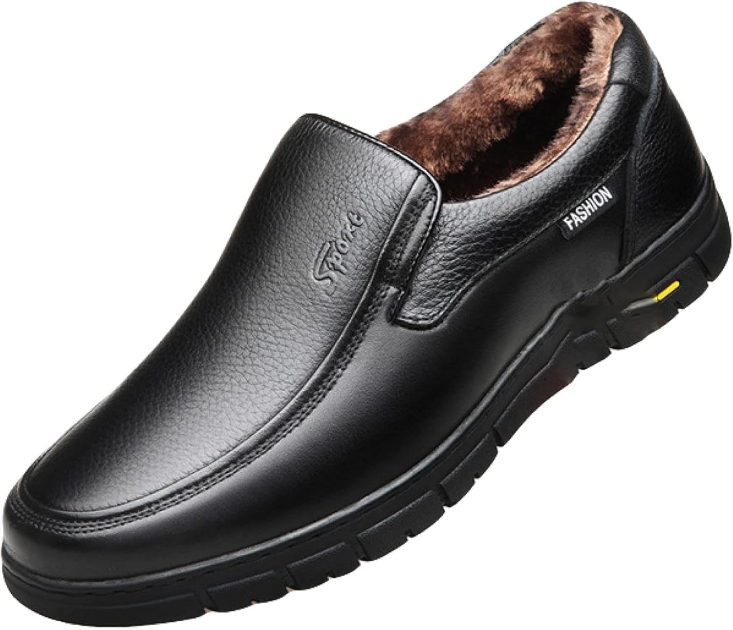 Мужские кожаные лоферы OXCOWNIU, удобные туфли-слипоны, офисная формальная обувь, повседневные мужские туфли, лоферы с круглым носком, черный
Мужские кожаные лоферы OXCOWNIU, удобные туфли-слипоны, офисная формальная обувь, повседневные мужские туфли, лоферы с круглым носком, черный