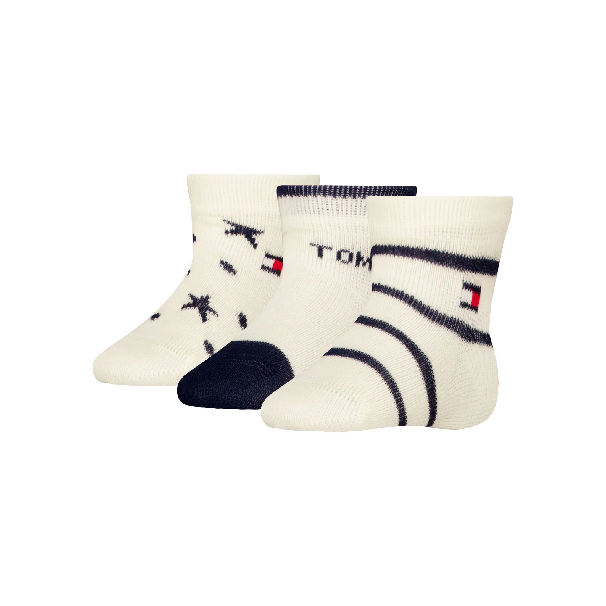 Носки Tommy Hilfiger «TH BABY SOCK 3P NEWBORN GIFTBOX», (3 шт. в упаковке), с плоским мыском, цвет navy
Носки Tommy Hilfiger «TH BABY SOCK 3P NEWBORN GIFTBOX», (3 шт. в упаковке), с плоским мыском, цвет navy