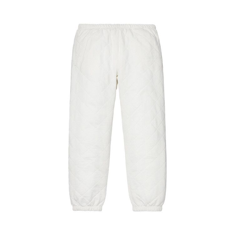Спортивные брюки Supreme Quilted Sweatpant 'White'
Спортивные брюки Supreme Quilted Sweatpant 'White'