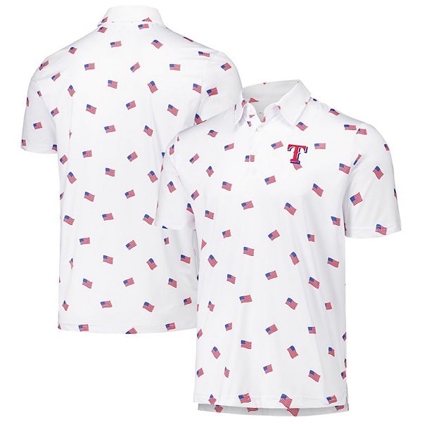 Мужская белая поло Texas Rangers Americana Antigua
Мужская белая поло Texas Rangers Americana Antigua