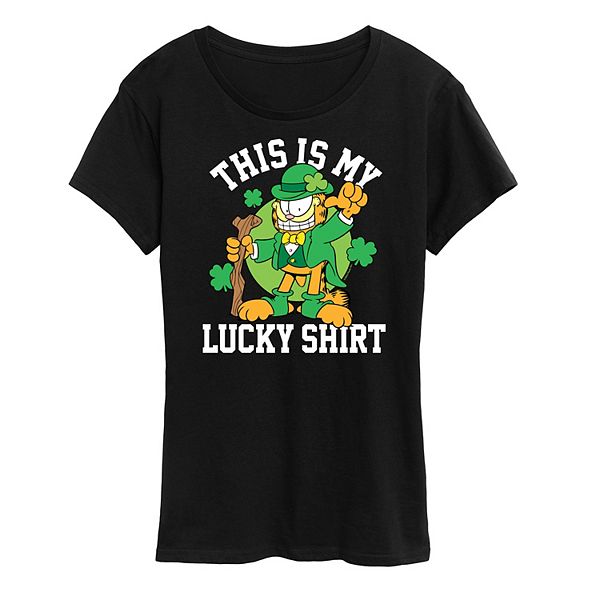 Женская футболка Garfield с принтом "This is my lucky shirt" Nickelodeon, Black, Черный, Женская футболка Garfield с принтом "This is my lucky shirt" Nickelodeon, Black
Женская футболка Garfield с принтом "This is my lucky shirt" Nickelodeon, Black, Черный, Женская футболка Garfield с принтом "This is my lucky shirt" Nickelodeon, Black