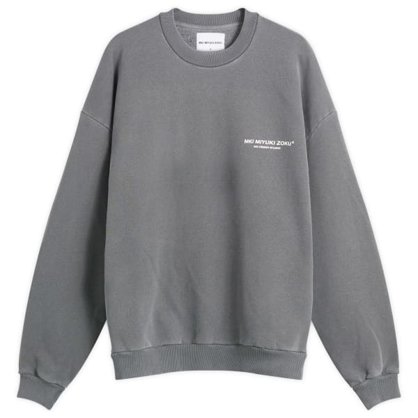 Свитшот Mki design studio Mki Miyuki-Zoku, pigment черный
Свитшот Mki design studio Mki Miyuki-Zoku, pigment черный