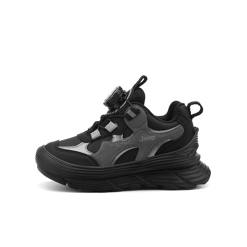 Детская обувь для повседневной жизни Jeep, серебряный/черный 
Детская обувь для повседневной жизни Jeep, серебряный/черный