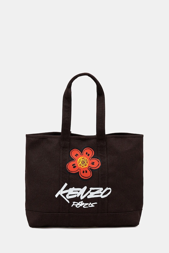 Хлопковая сумка Kenzo, коричневый
Хлопковая сумка Kenzo, коричневый