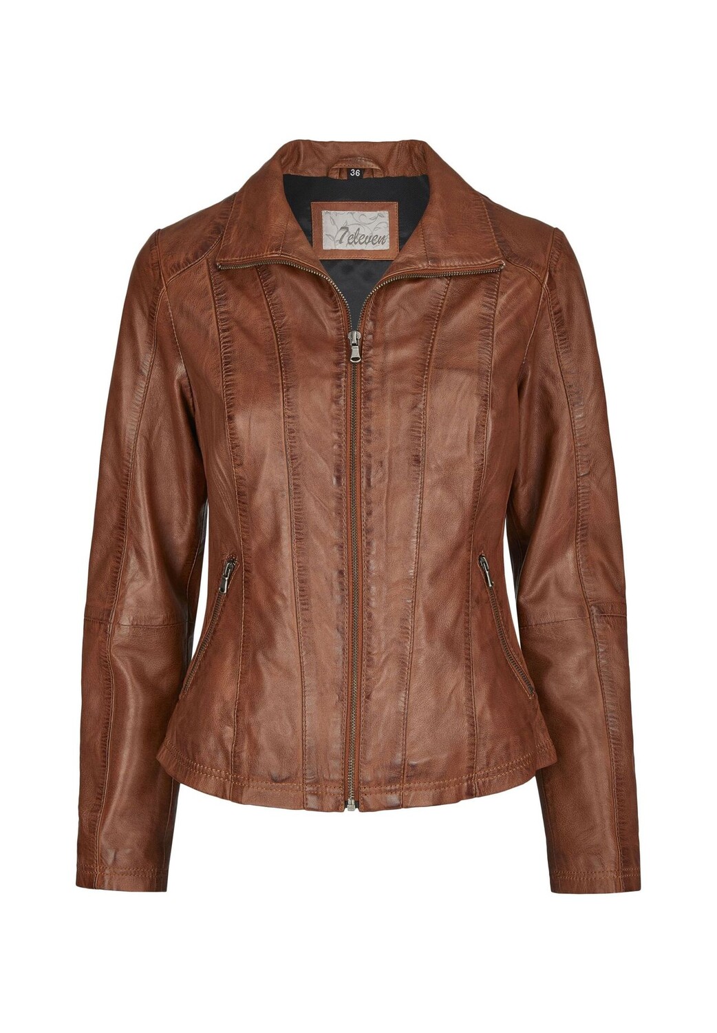 Кожаная куртка СИЛЛИ 7eleven, цвет Tabak
Кожаная куртка СИЛЛИ 7eleven, цвет Tabak