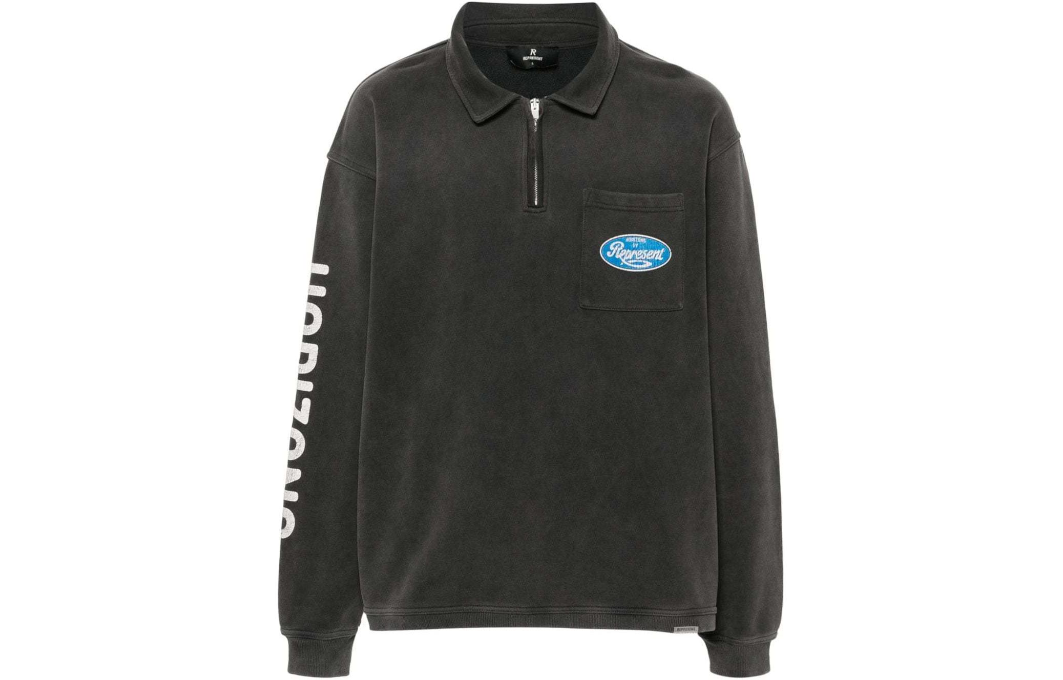 Свитшот с принтом логотипа REPRESENT, темно-серый
Свитшот с принтом логотипа REPRESENT, темно-серый