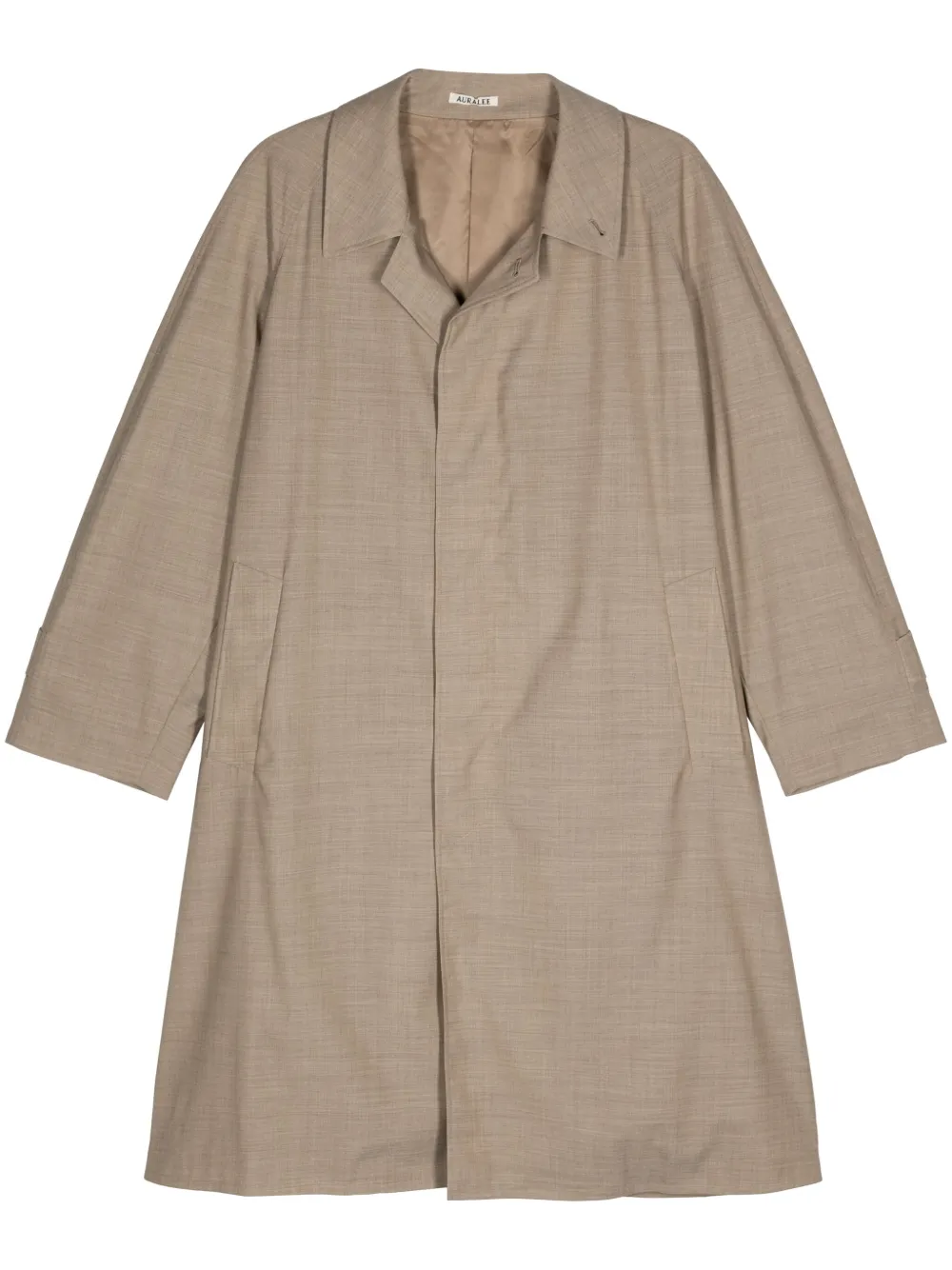 Шерстяное пальто Auralee, нейтральный
Шерстяное пальто Auralee, нейтральный