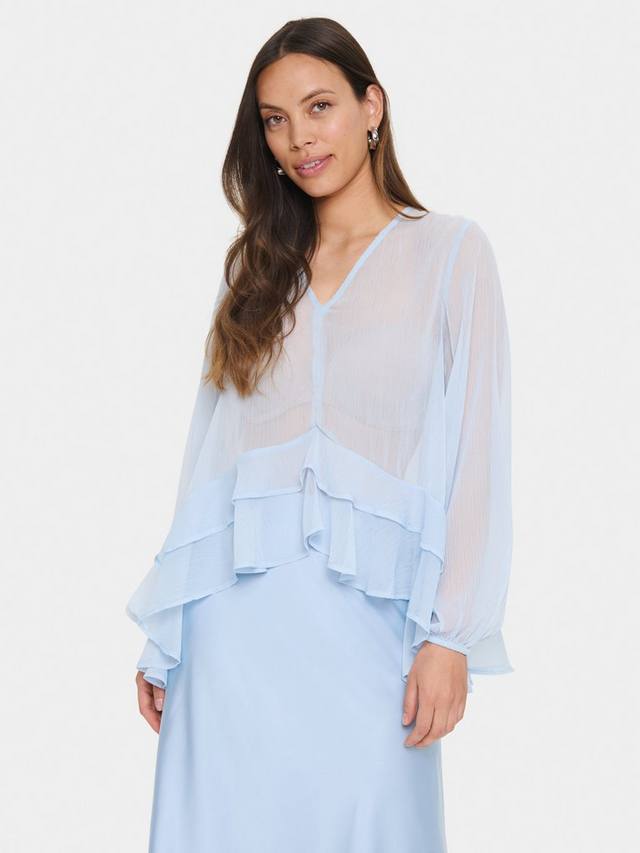 Flowy V-образный вырез блузка LindzySZ Saint Tropez
Flowy V-образный вырез блузка LindzySZ Saint Tropez