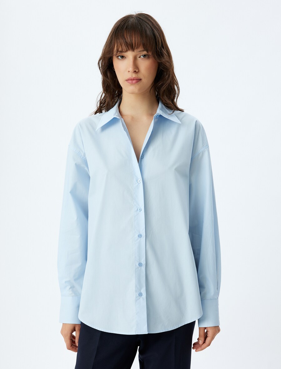 Блуза Koton, светло-синий
Блуза Koton, светло-синий