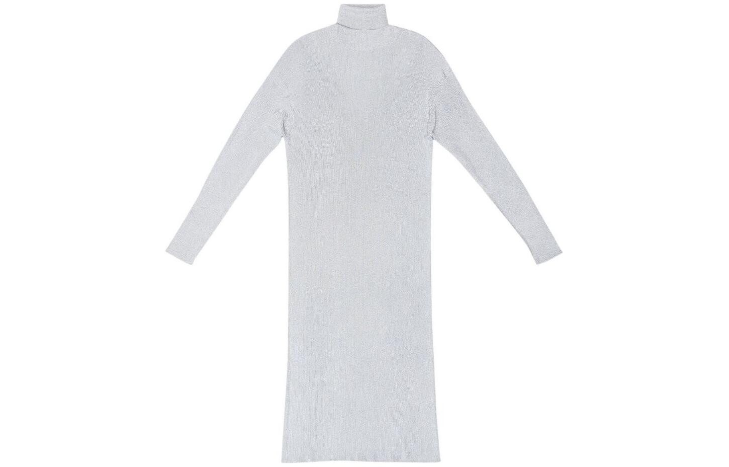 Платье с длинными рукавами женское серое Balenciaga
Платье с длинными рукавами женское серое Balenciaga