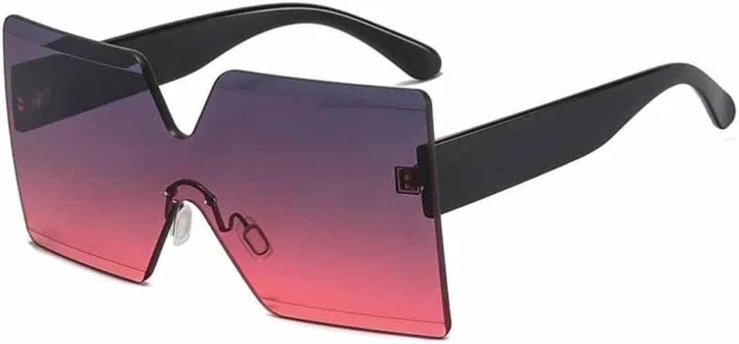 Панк-очки большого размера для женщин и мужчин, роскошные хипстерские очки для путешествий, спорта на открытом воздухе, вождения, защита от УФ-излучения UV400 TKKTLLT, Black Gray Pink
Панк-очки большого размера для женщин и мужчин, роскошные хипстерские очки для путешествий, спорта на открытом воздухе, вождения, защита от УФ-излучения UV400 TKKTLLT, Black Gray Pink