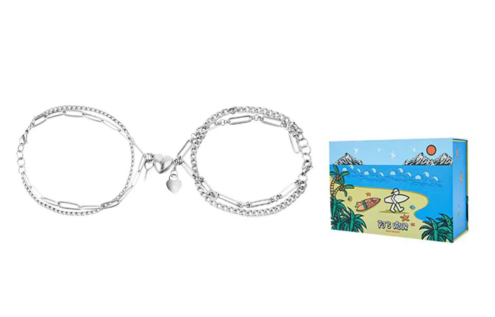 Титановый стальной браслет унисекс PJ's Vigor, серебро
Титановый стальной браслет унисекс PJ's Vigor, серебро