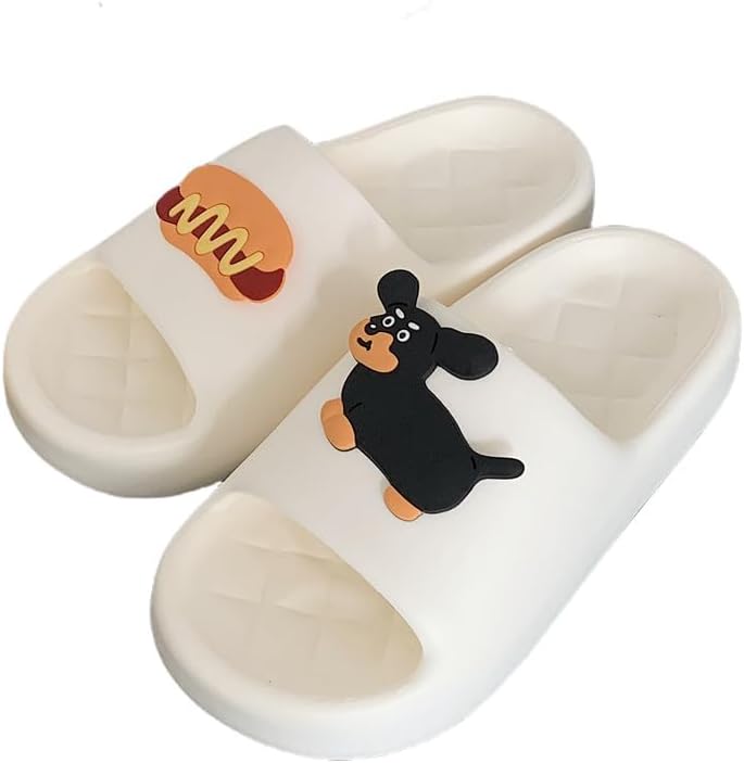 Милые тапочки таксы для женщин и мужчин, мультяшные тапочки с собакой, шлепанцы «Хот-дог», удобные и мягкие, с нескользящей подошвой Xunbai, белый
Милые тапочки таксы для женщин и мужчин, мультяшные тапочки с собакой, шлепанцы «Хот-дог», удобные и мягкие, с нескользящей подошвой Xunbai, белый
