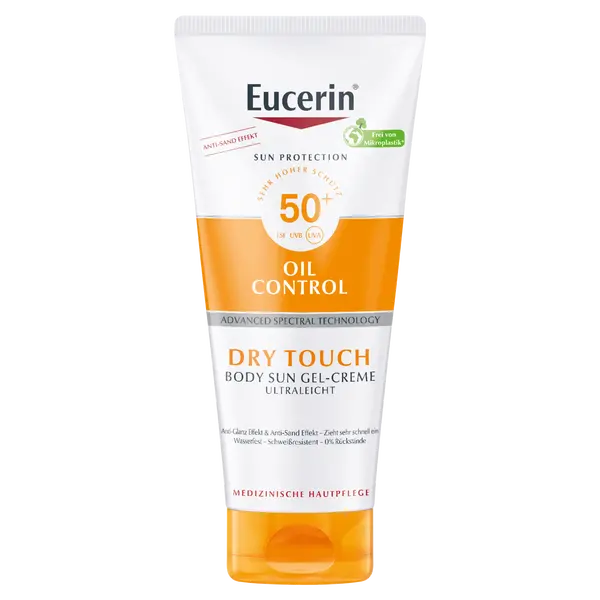 Защитный ультралегкий гель-крем для тела spf50+, 200 мл Eucerin Oil control
Защитный ультралегкий гель-крем для тела spf50+, 200 мл Eucerin Oil control