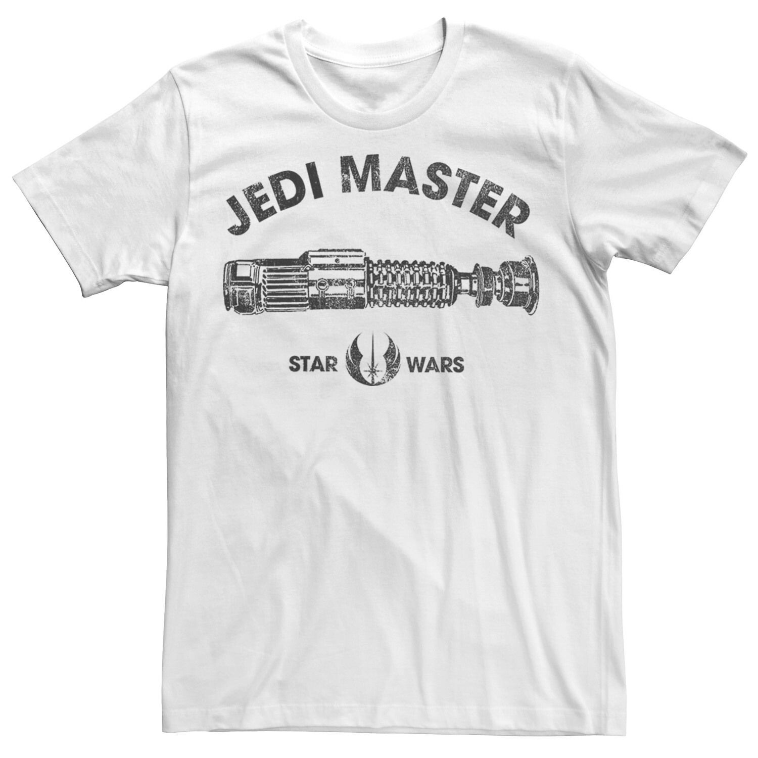 Мужская футболка с логотипом Star Wars Jedi Master Lightsaber 
Мужская футболка с логотипом Star Wars Jedi Master Lightsaber