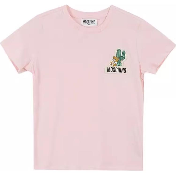 Детская футболка MOSCHINO, розовая
Детская футболка MOSCHINO, розовая