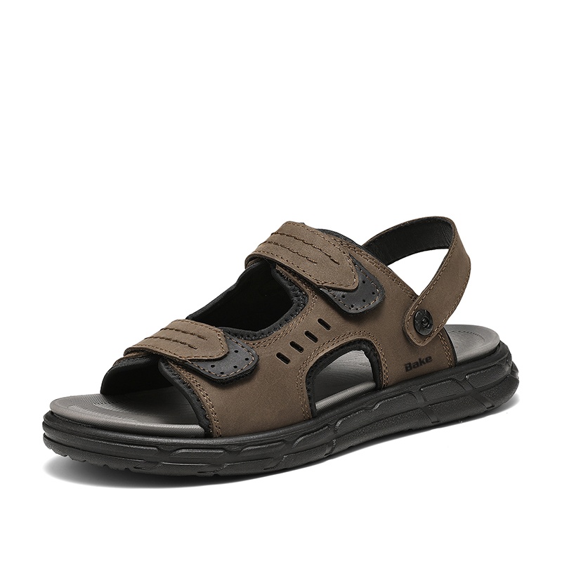 BAKE Пляжные сандалии мужские коричневые
BAKE Пляжные сандалии мужские коричневые
