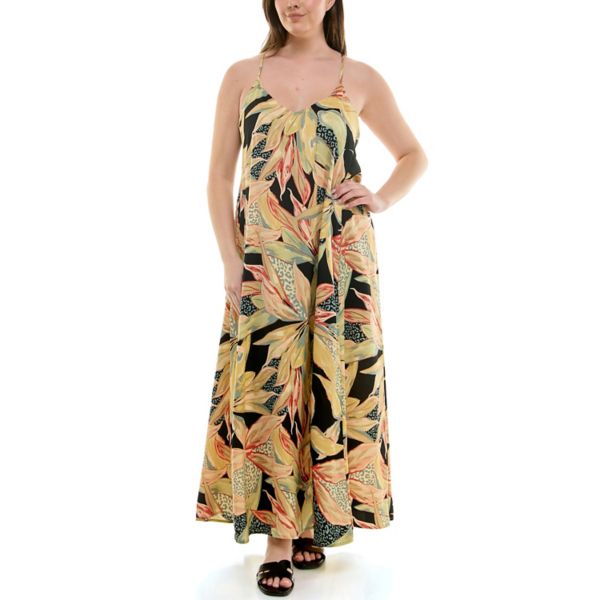 Женское макси-платье-комбинация из сатина Nicole Miller, цвет green tropical
Женское макси-платье-комбинация из сатина Nicole Miller, цвет green tropical