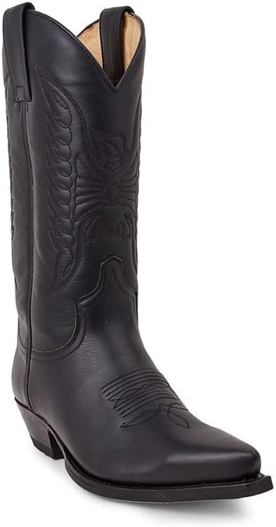 Ковбойские ботинки XBTEVUDAK Western Vintage с квадратным носком, массивным каблуком и заостренным носком, с простроченной кожей, мужские деревенские ботинки, средние по голенище, черный
Ковбойские ботинки XBTEVUDAK Western Vintage с квадратным носком, массивным каблуком и заостренным носком, с простроченной кожей, мужские деревенские ботинки, средние по голенище, черный