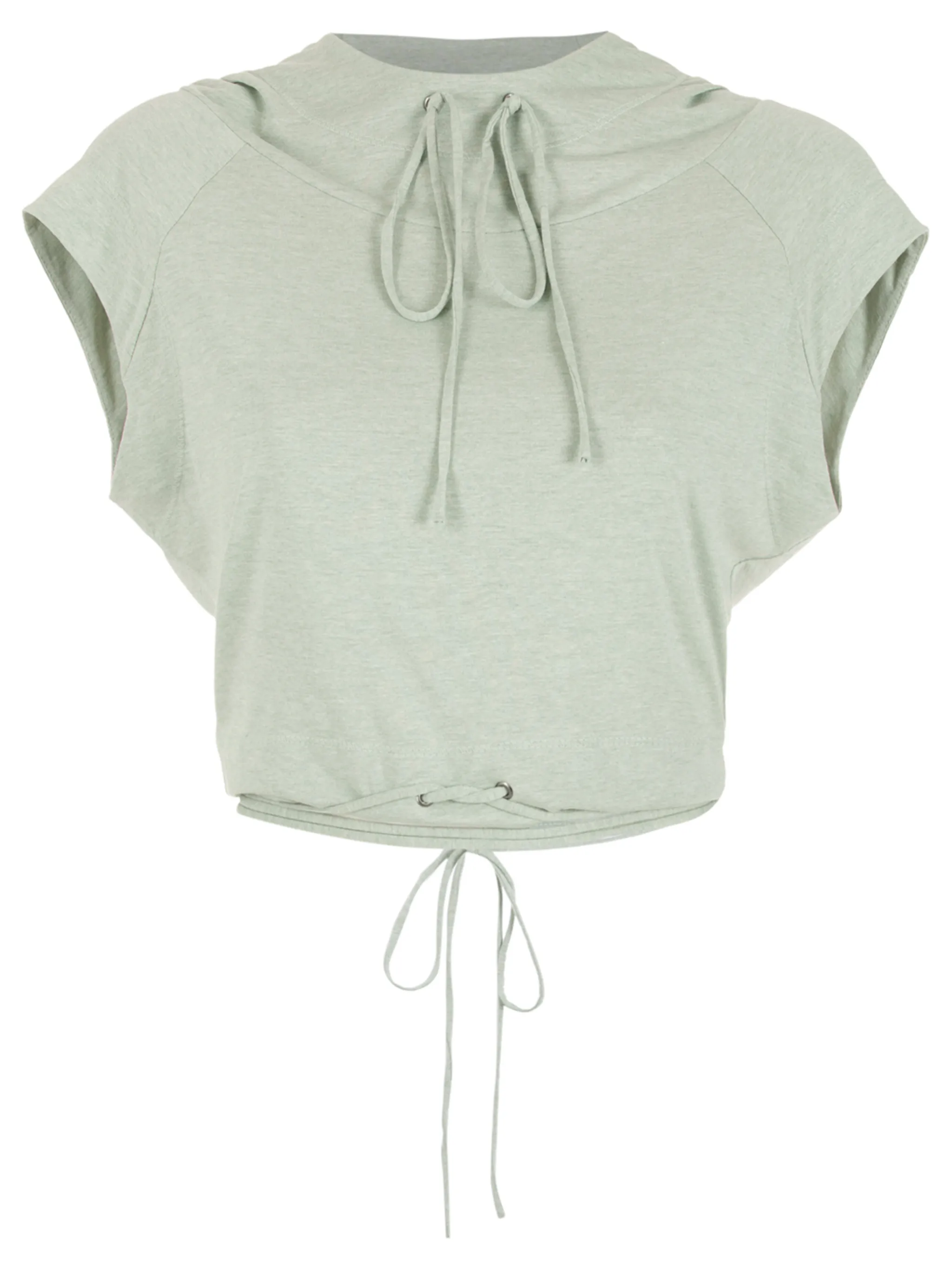 Укороченный топ с капюшоном Gloria Coelho, зеленый
Укороченный топ с капюшоном Gloria Coelho, зеленый