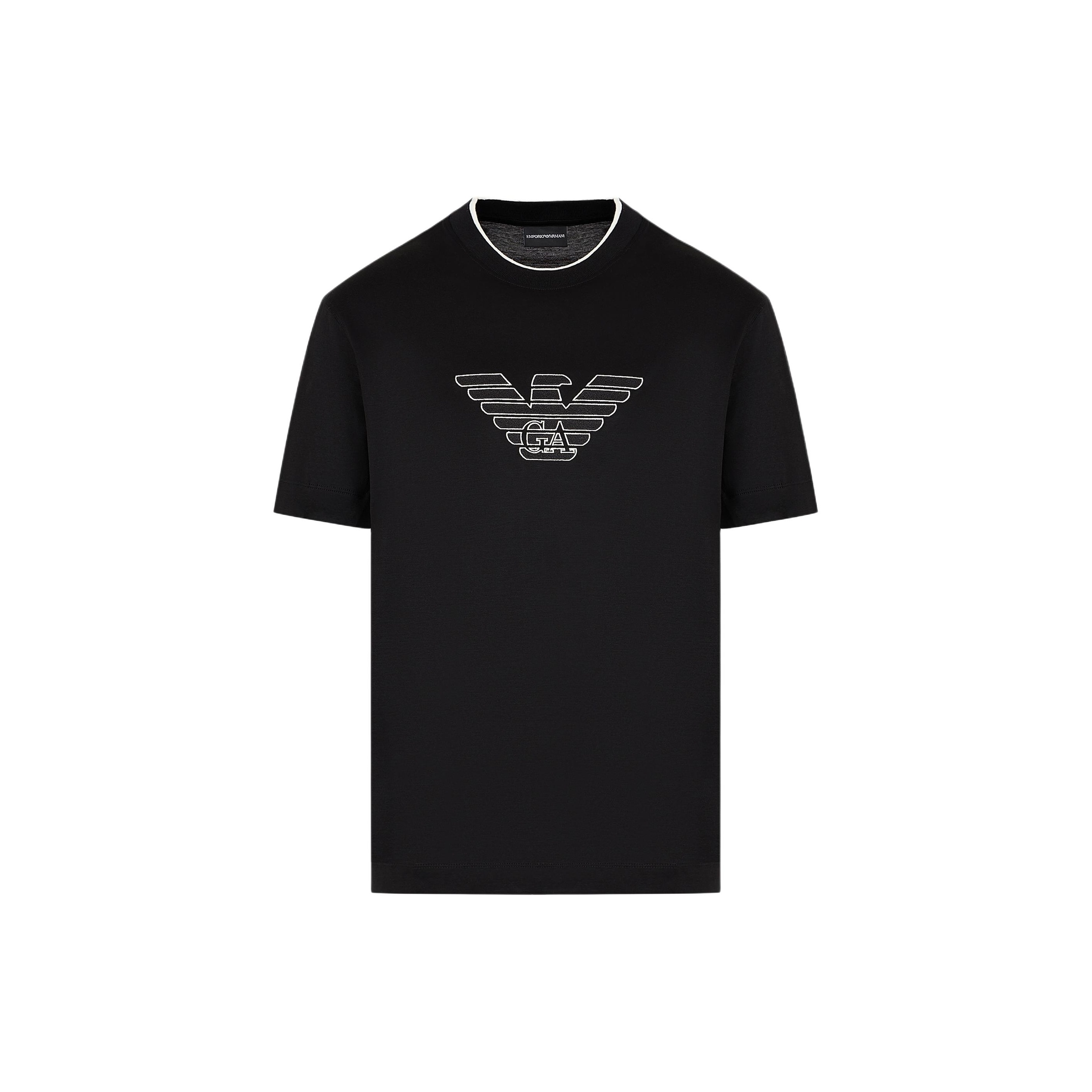 Футболка из джерси с добавлением лиоцелла с логотипом Asv выпуклой вышивкой EMPORIO ARMANI, черный
Футболка из джерси с добавлением лиоцелла с логотипом Asv выпуклой вышивкой EMPORIO ARMANI, черный