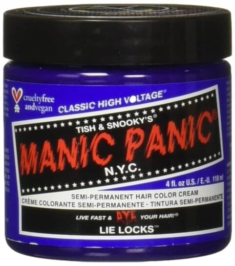 Краска для волос, Lie Locks, 118мл Manic Panic
Краска для волос, Lie Locks, 118мл Manic Panic