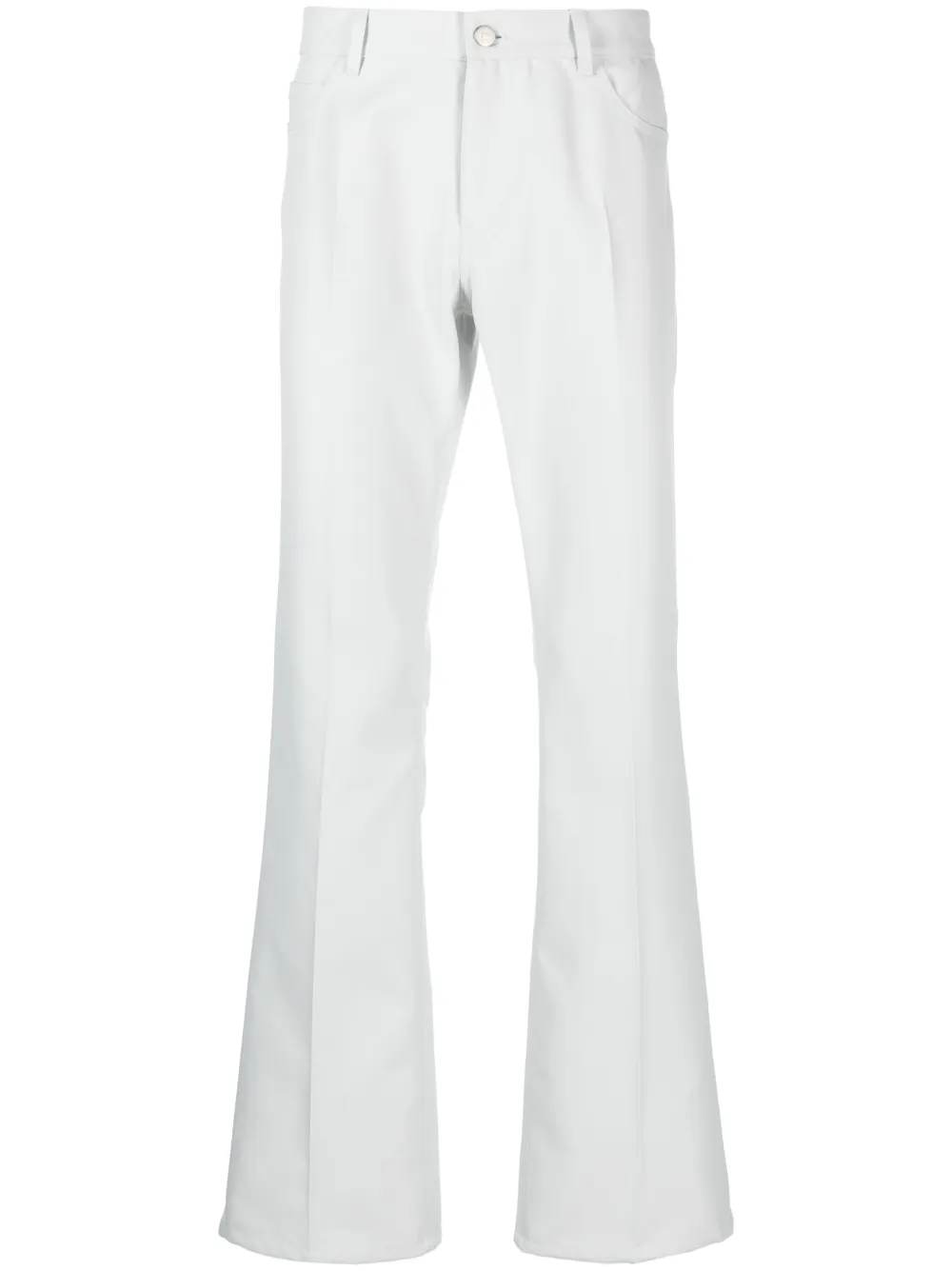 Прямые брюки с нашивкой-логотипом Courrèges, серый
Прямые брюки с нашивкой-логотипом Courrèges, серый