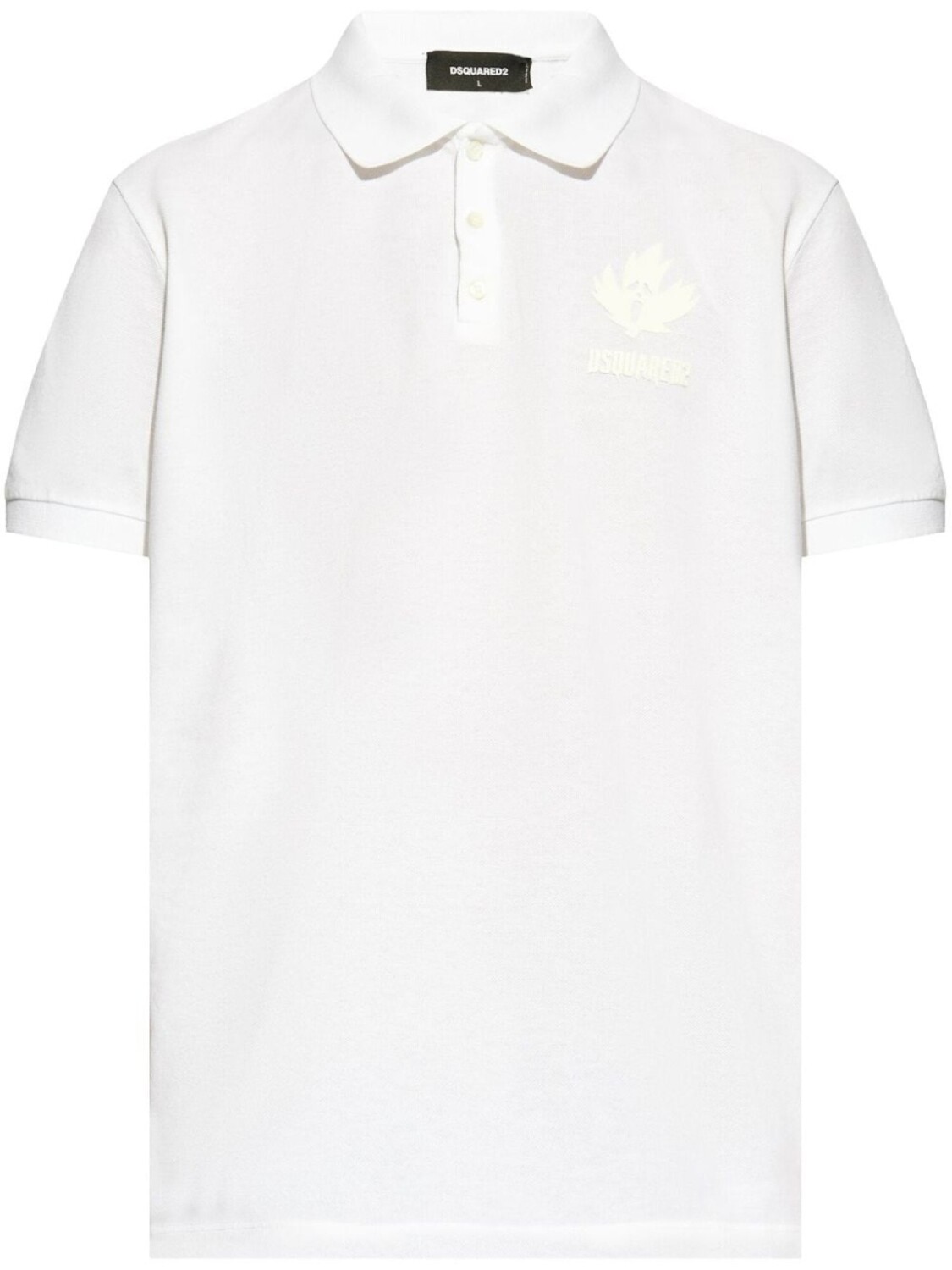 Dsquared2 рубашка-поло из хлопка с рельефным логотипом DSQUARED2, белый
Dsquared2 рубашка-поло из хлопка с рельефным логотипом DSQUARED2, белый