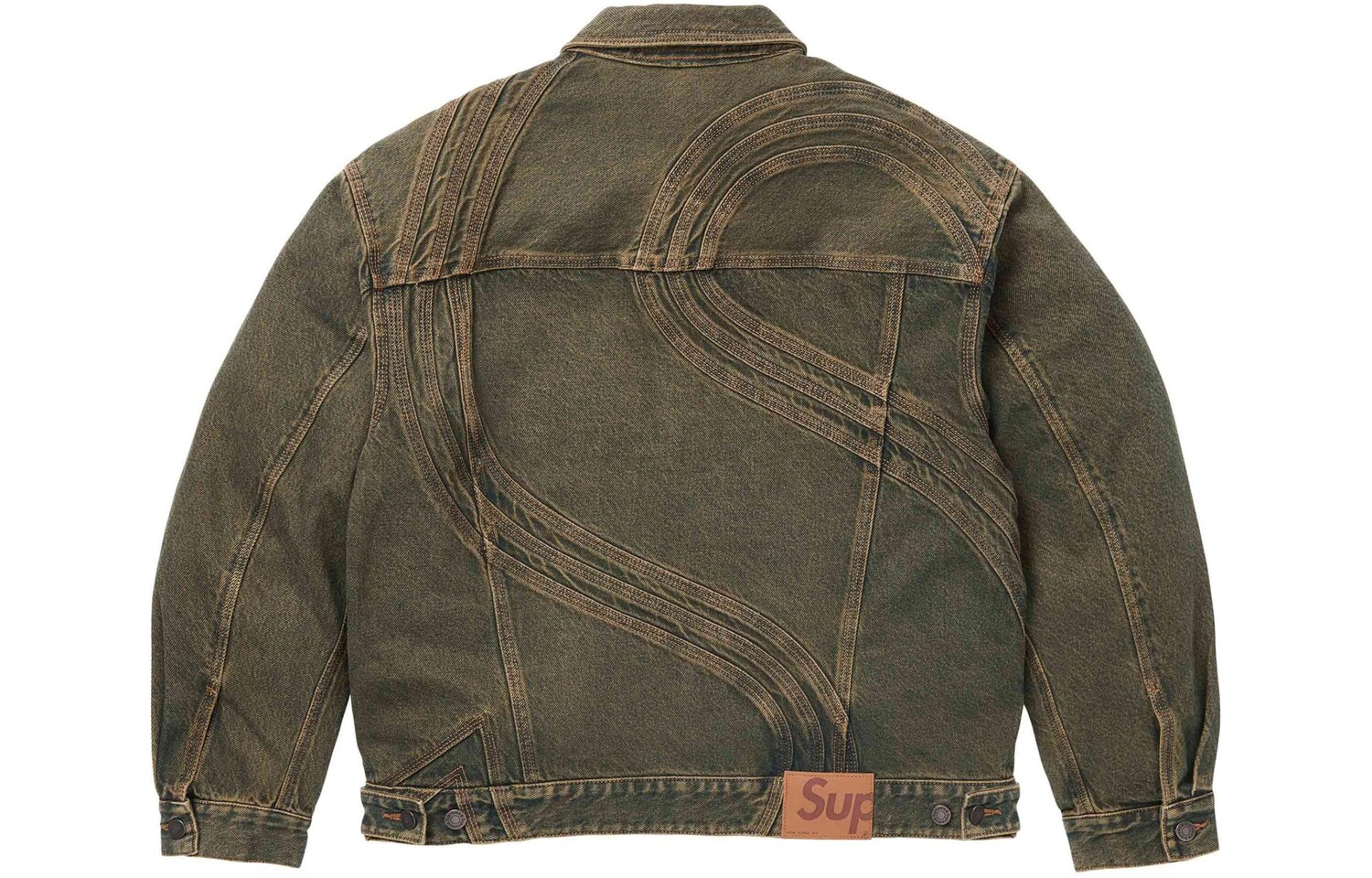 Джинсовая куртка унисекс Supreme, грязно-зеленый
Джинсовая куртка унисекс Supreme, грязно-зеленый