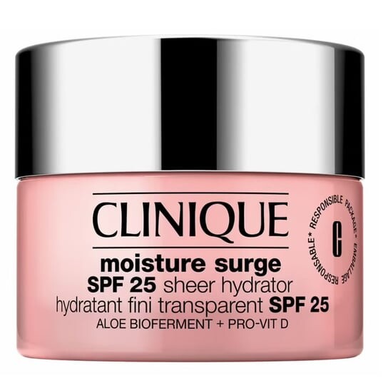 Увлажняющий крем для лица 50 мл Clinique, Moisture Surge SPF25 Sheer Hydrator
Увлажняющий крем для лица 50 мл Clinique, Moisture Surge SPF25 Sheer Hydrator