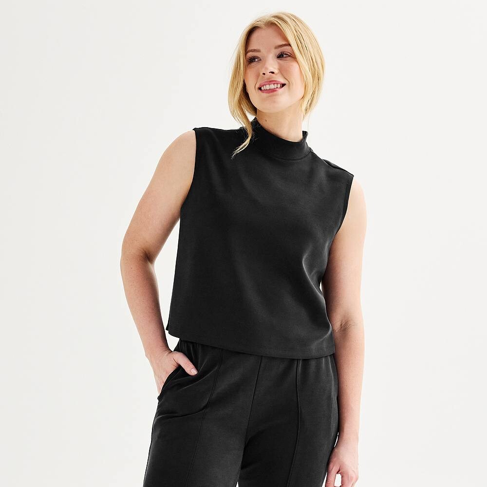 Женская майка FLX Solace с воротником-воронкой, цвет Mineral Black
Женская майка FLX Solace с воротником-воронкой, цвет Mineral Black