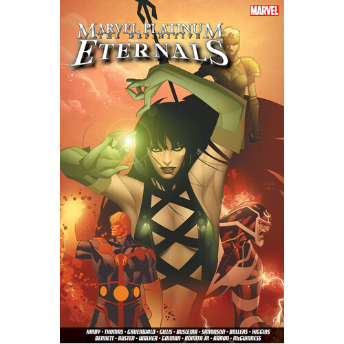 Книга Marvel Platinum: The Definitive Eternals (Paperback)
Книга Marvel Platinum: The Definitive Eternals (Paperback)