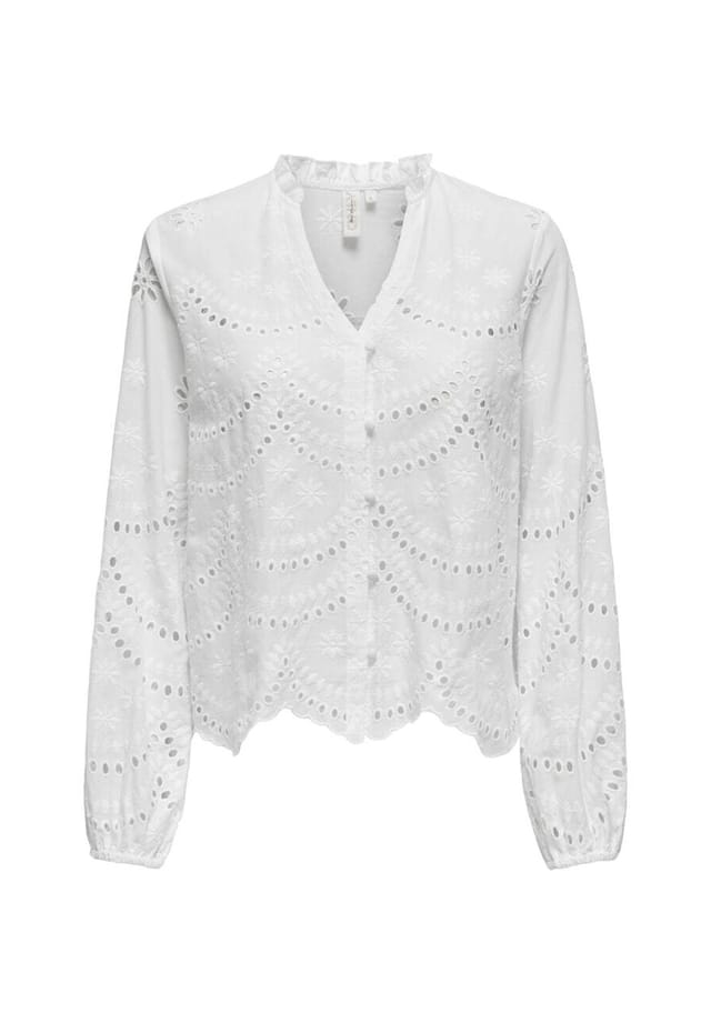 Блузка с длинными рукавами Only, белый
Блузка с длинными рукавами Only, белый