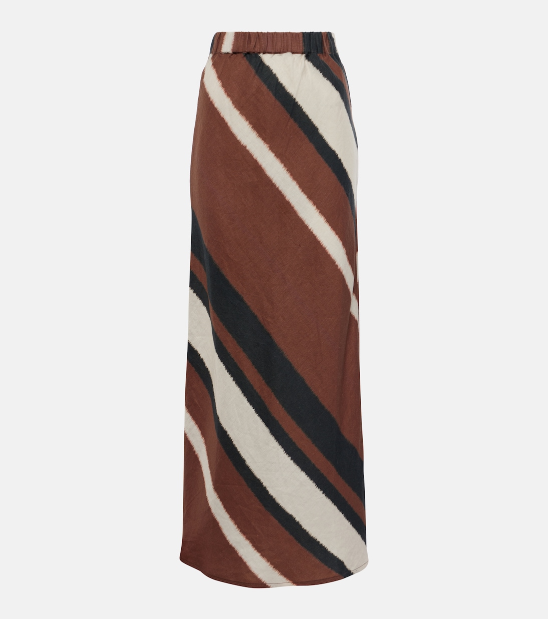 Далиценса полосатая льняная юбка макси Faithfull, Futura Stripe Chocolate
Далиценса полосатая льняная юбка макси Faithfull, Futura Stripe Chocolate