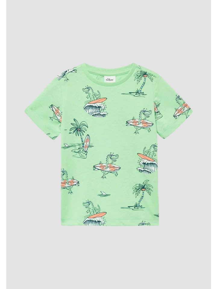 Футболка цвета 00A1_светло-зеленый s.Oliver
Футболка цвета 00A1_светло-зеленый s.Oliver