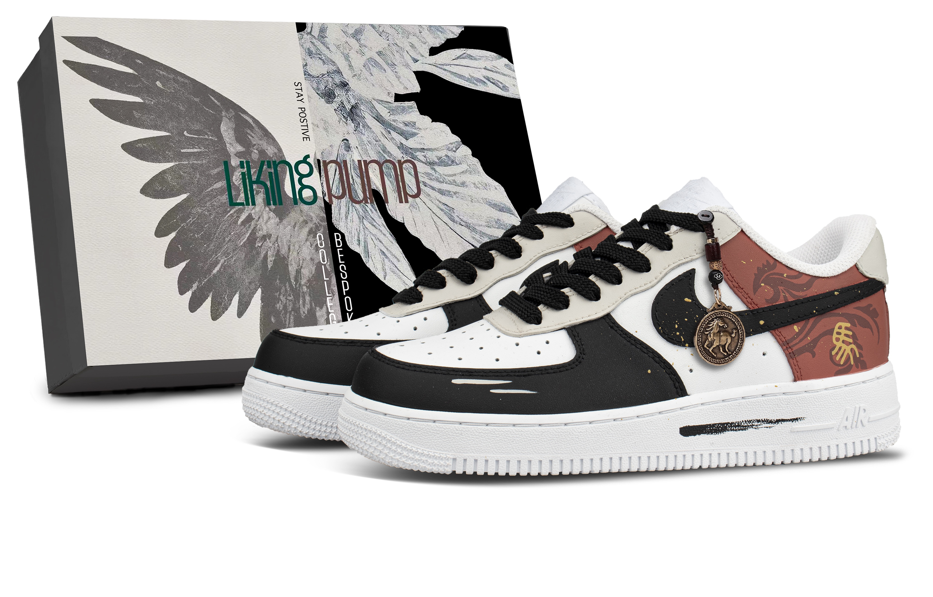 Nike Кроссовки для скейтбординга Air Force 1 Cow Leather Coverage Cushioning Abrasion Resistant Low top Unisex красные
Nike Кроссовки для скейтбординга Air Force 1 Cow Leather Coverage Cushioning Abrasion Resistant Low top Unisex красные