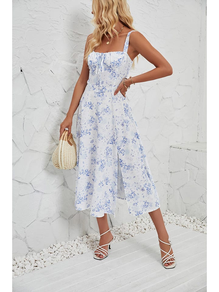Длинное платье Tazga, белый/синий
Длинное платье Tazga, белый/синий