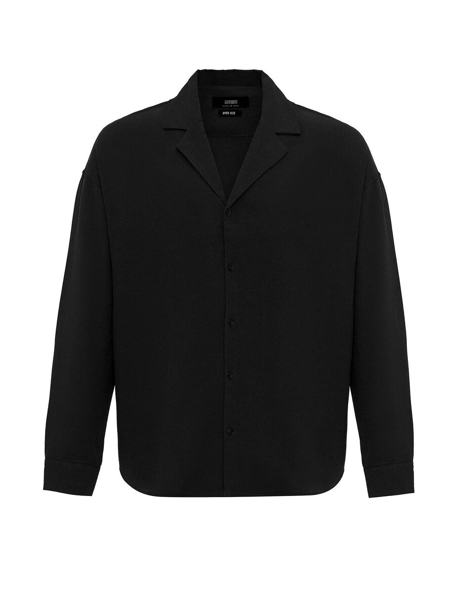 Рубашка на пуговицах Comfort fit Antioch, черный
Рубашка на пуговицах Comfort fit Antioch, черный