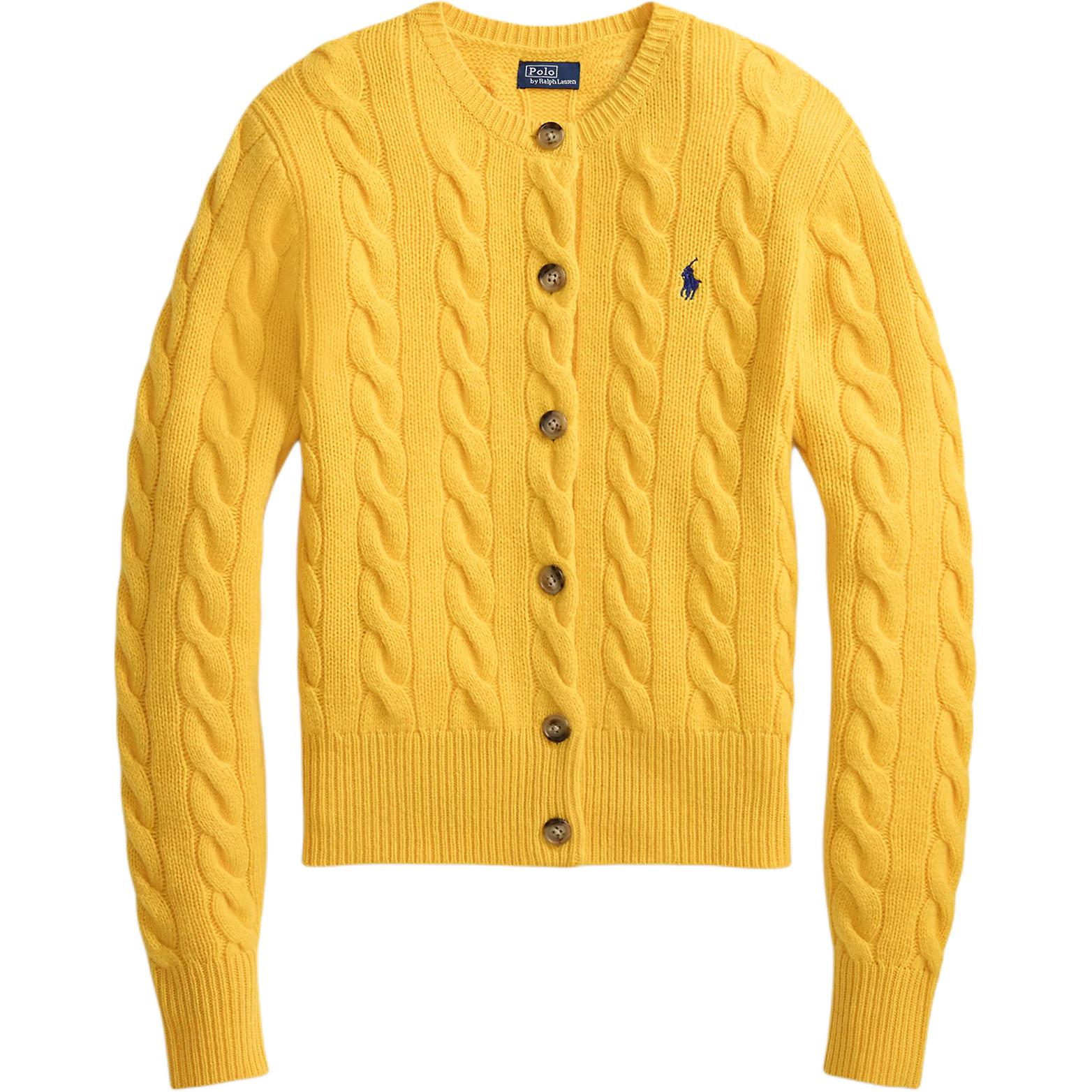 Кардиган с вышитым логотипом Polo Ralph Lauren, желтый
Кардиган с вышитым логотипом Polo Ralph Lauren, желтый