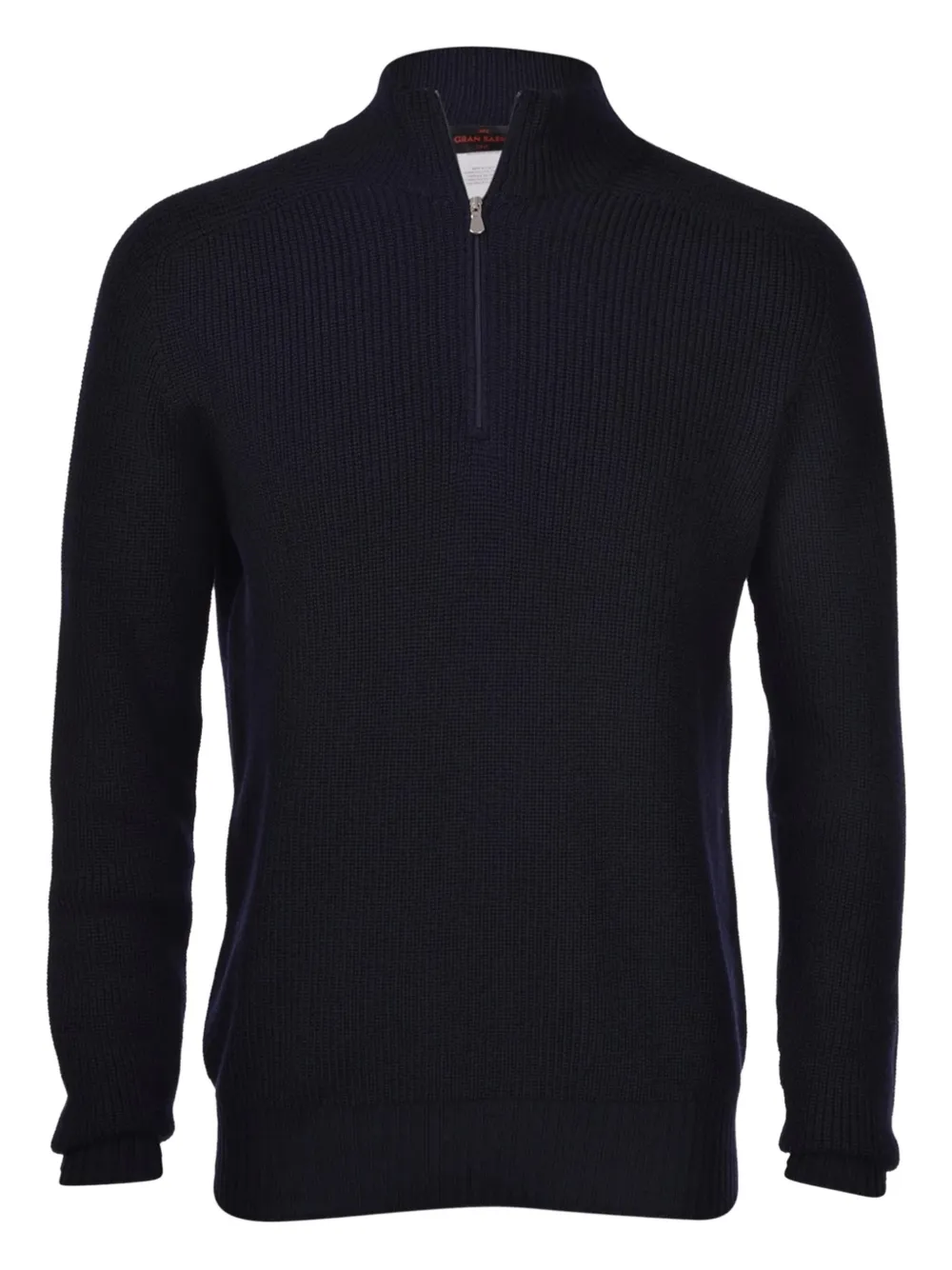 Ребристый свитер с застежкой-молнией на воротнике Gran Sasso, синий
Ребристый свитер с застежкой-молнией на воротнике Gran Sasso, синий