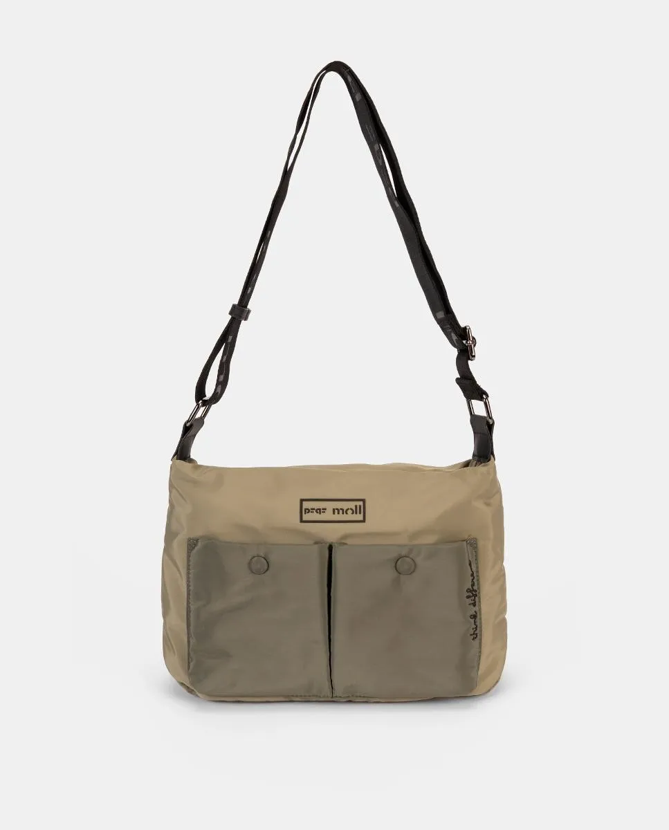 Сумка через плечо из нейлона Pepe Moll, военный зеленый
Сумка через плечо из нейлона Pepe Moll, военный зеленый