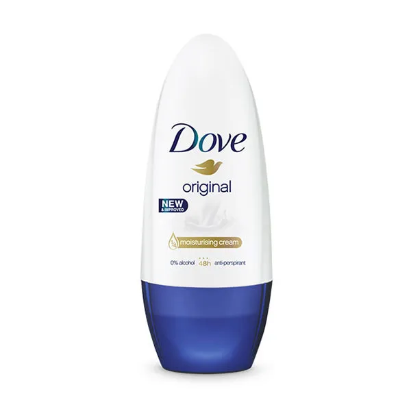 Увлажняющий шариковый дезодорант Original Dove, 50 ml
Увлажняющий шариковый дезодорант Original Dove, 50 ml