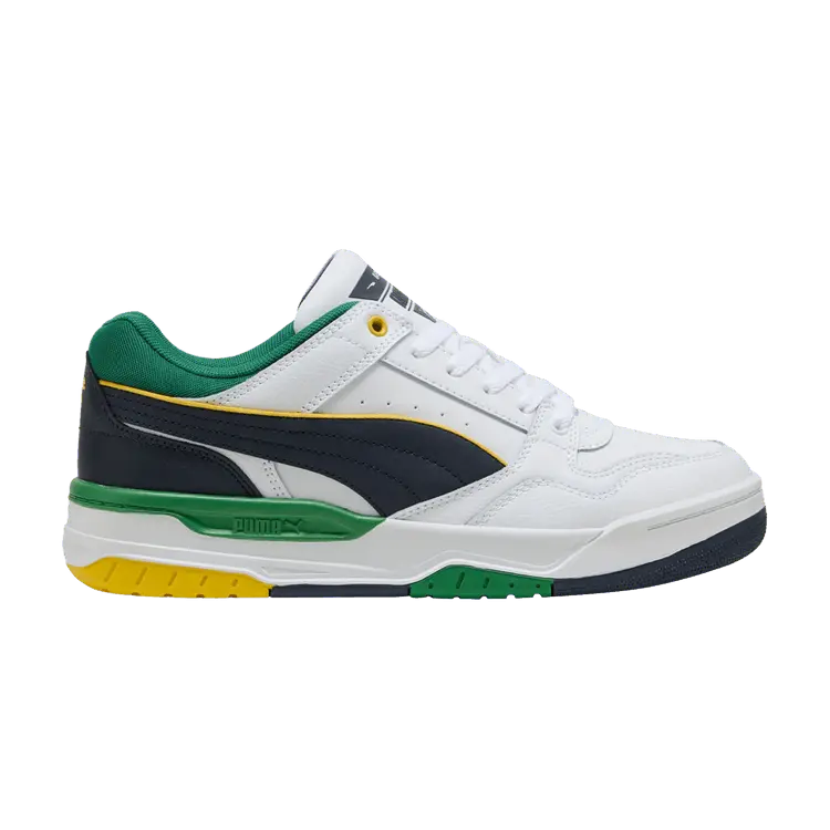 Кроссовки Rebound Retro 'White Archive Green Navy', белый
Кроссовки Rebound Retro 'White Archive Green Navy', белый