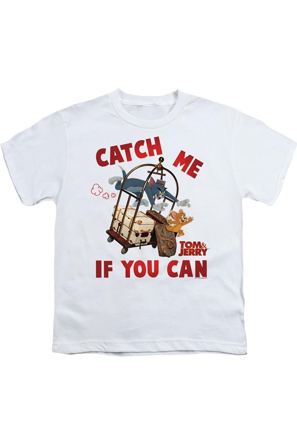 Футболка с коротким рукавом для детей "Tom And Jerry Movie: Поймай меня, если сможешь" Gildan, белый
Футболка с коротким рукавом для детей "Tom And Jerry Movie: Поймай меня, если сможешь" Gildan, белый