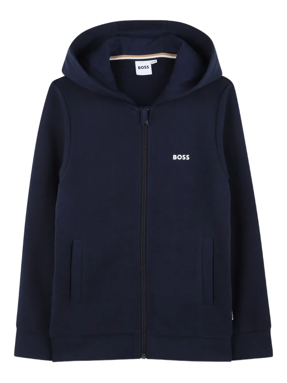 Толстовка на молнии с логотипом BOSS Kidswear, синий
Толстовка на молнии с логотипом BOSS Kidswear, синий